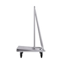 UDS. CARRO PLATAFORMA PORTA PANELES-PLACAS / 1060 X 320 MM / 900KG