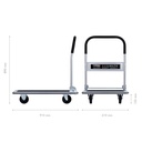 UDS. CARRO PLATAFORMA PORTACARGAS / 910 X 610 MM / 300KG