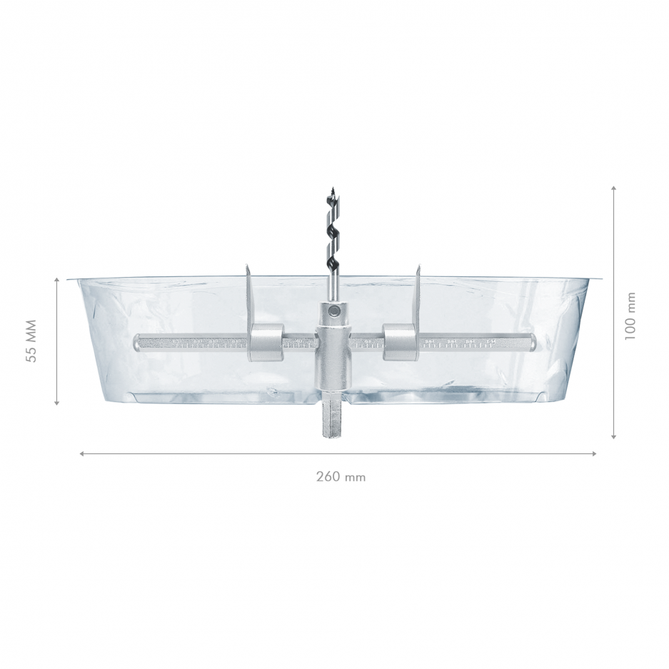 UDS. CORTADOR CIRCULAR AJUSTABLE WERKU / 50-180 MM / 2 PZ