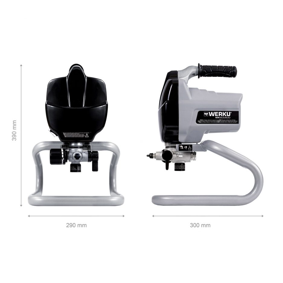 UDS. EQUIPO ELECTRICO AIRLESS WERKU / 1,2 L / 500 W / 0,7 HP