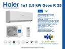 1X1 SPLIT PARED HAIER GEOS R Plus Wifi 2,5kW (20 m2)