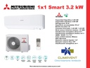 CONJUNTO SRK35ZSP-W 1X1 SPLIT PARED MITSUBISHI HEAVY SERIE SMART 3,5kW (SALON 30m2)