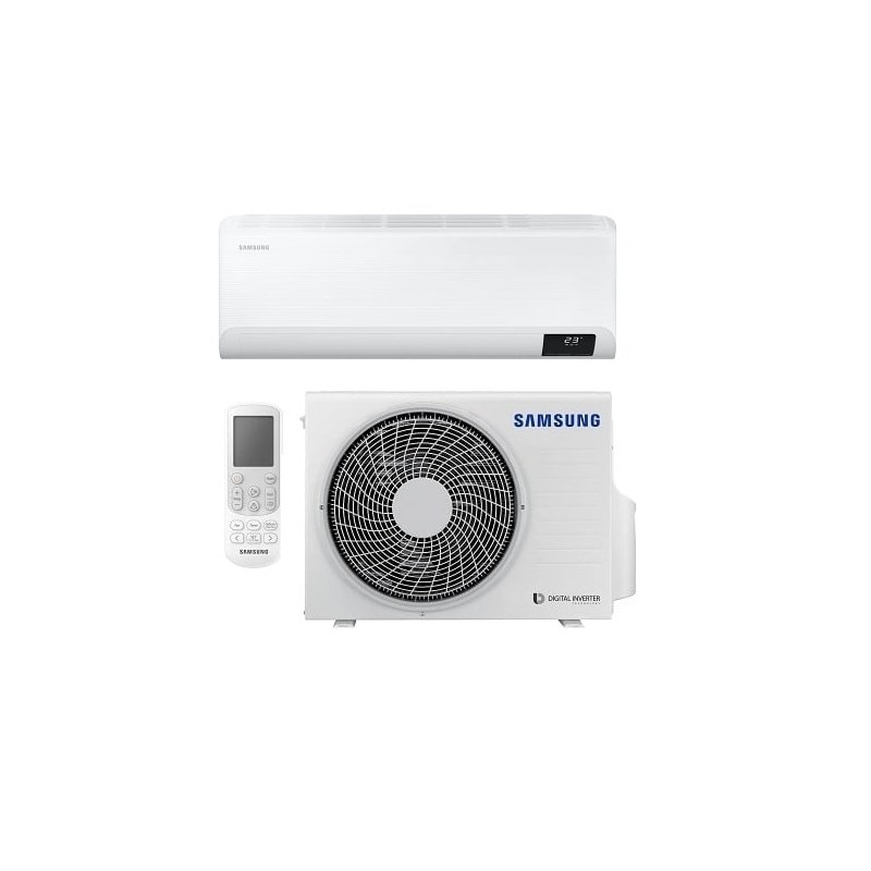 UDS. CONJUNTO SPLIT MURAL SAMSUNG GAMA QMD CEBU F-AR09CBU (capacidad en frío de 2,5 kW y en calor 3,2 kW.)