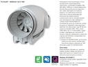 UDS. VENTILADOR CONDUCTO TD-1000/200 SILENT 3V