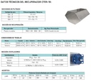 UDS.RECUPERADOR OTER-19-H  2000 m3/h / 460 Pa