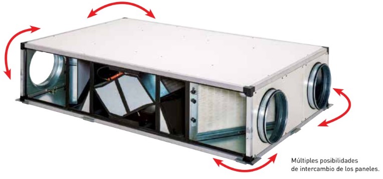 UDS. RECUPERADOR DE CALOR CADB-HE-D 16 LH ECOWATT DE SOLER & PALAU
