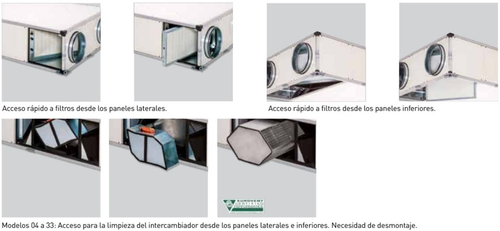 UDS. RECUPERADOR DE CALOR CADB-HE-D 16 LH ECOWATT DE SOLER & PALAU