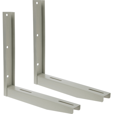 UDS. JUEGO SOPORTES SOLDADOS ACERO LACADO 500X500X2 MM.(VW47 - TÜV SÜD GS - 140 KG.)