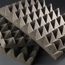 M2. PANEL PIRAMIDAL ABSORCION ACUSTICA - PIRAMIDE 45 MM.