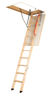 ESCALERA ESCAMOTEABLE FAKRO LWK-280-3 TRAMOS  (60 x 120 x 280 cm.)