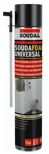UDS. BOTE ESPUMA POLIURETANO SOUDAFOAM MANUAL (750 ml)