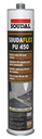 UDS. CARTUCHO MASILLA SOUDAFLEX PU 450 BLANCA (300 ml)