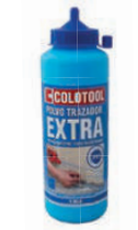 UDS. POLVO TRAZADOR AZUL 400 GR.