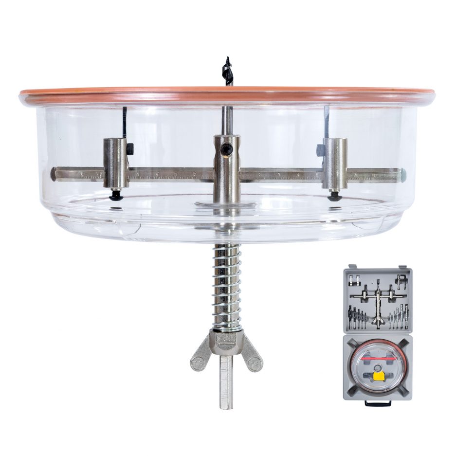 UDS. CORTADOR CIRCULAR AJUSTABLE WERKU / 30-200 MM / 17 PZ