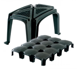 M2. ENCOFRADO PERDIDO GRANCHIO GRA H30B (50X75X30CM. - 0,375 m2/ud.)