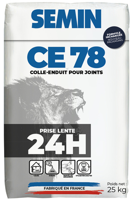 UDS. SACO PASTA JUNTAS SEMIN 25KG SECADO NORMAL - CE 78 LENT 24H