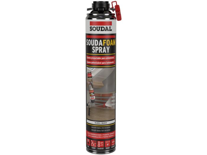 UDS. BOTE ESPUMA POLIURETANO PROYECTABLE SOUDAL PARA PISTOLA (700 ml)