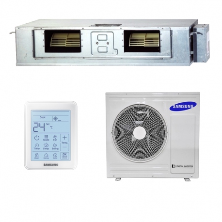 UDS. CONJUNTO CONDUCTOS SAMSUNG AC052MNMSEH + AC052MXADKH + CONTROL REMOTO (capacidad en frío de 5,0 kW y en calor 6,0 kW.)