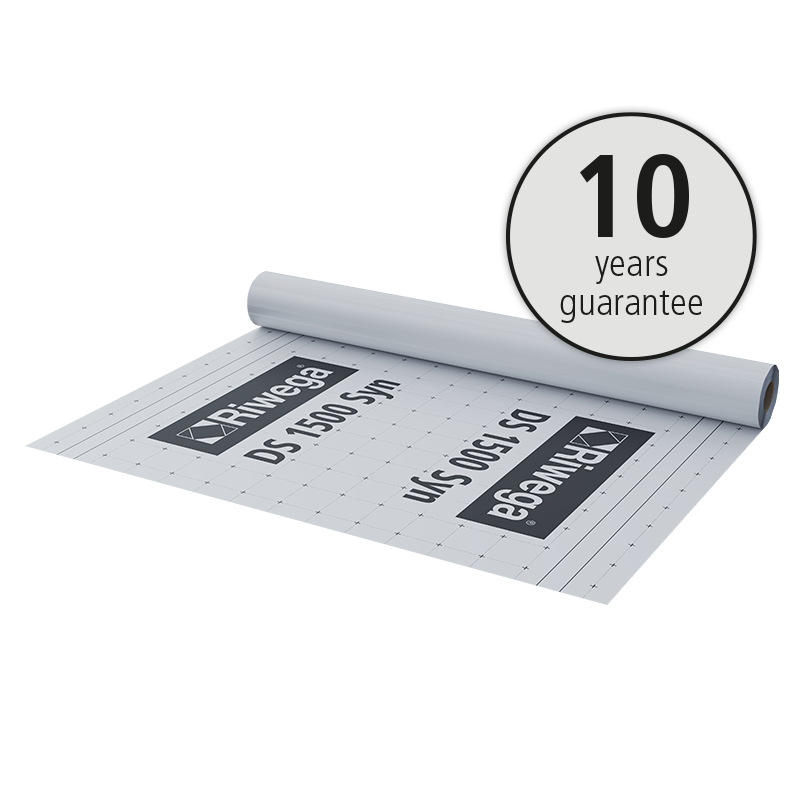 ROLLO (75 M2.) LAMINA IMPERMEABLE PANTALLA AL VAPOR Y ANTI-RADON RIWEGA DS 1500 SYN 1,5X50M.