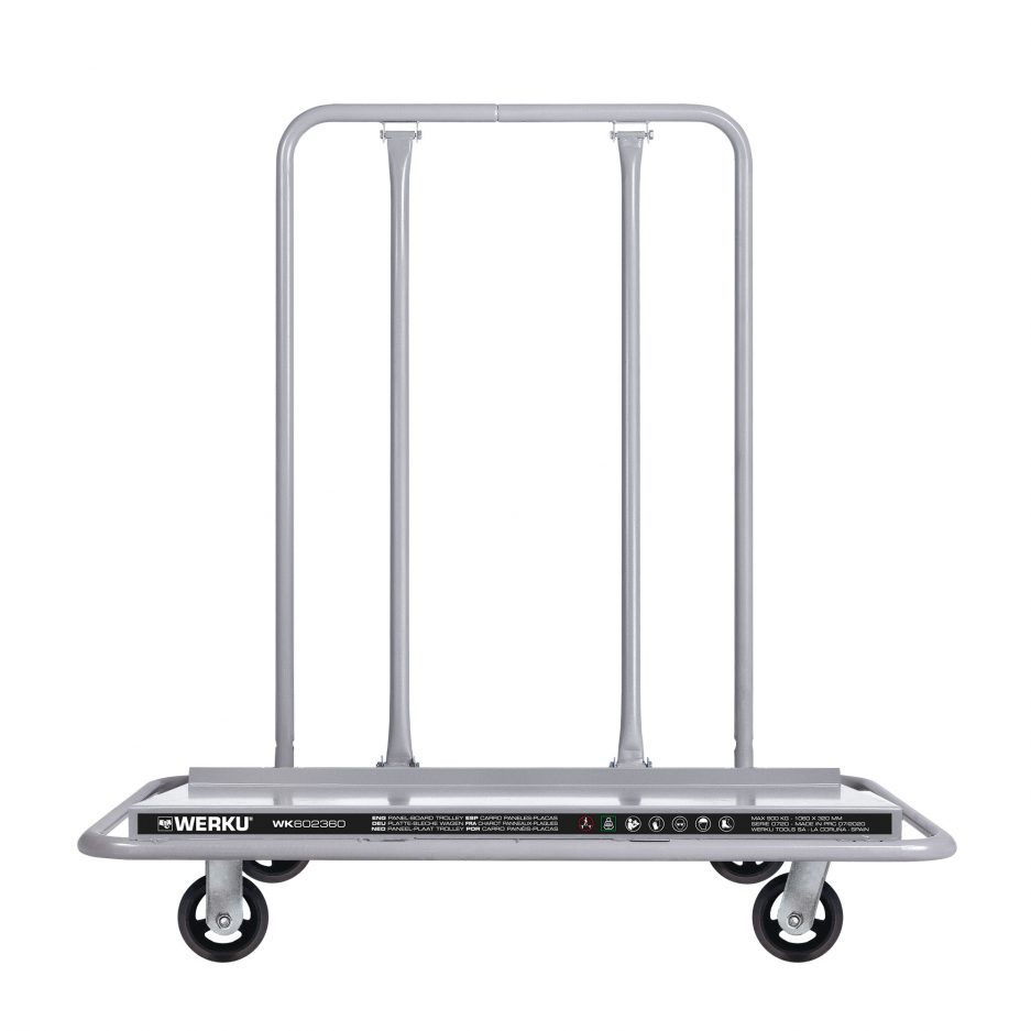 UDS. CARRO PLATAFORMA PORTA PANELES-PLACAS / 1060 X 320 MM / 900KG