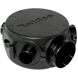 UDS. CAJA DISTRIBUCION CIRCULAR AISLADA 1 Ø160 + 1 Ø125 + 6 Ø80 (6 conexiones posibles) OPTIFLEX