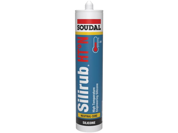 UDS. CARTUCHO MASILLA SOUDAL SILIRUB HT NEGRA ( 310 ml)