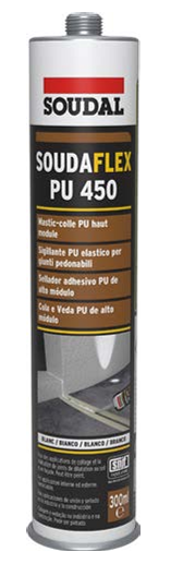 UDS. CARTUCHO MASILLA SOUDAFLEX PU 450 NEGRO