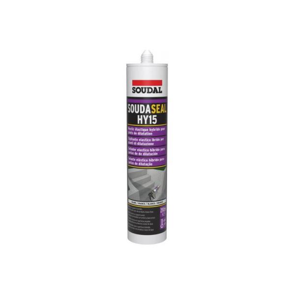 UDS. CARTUCHO POLIMERO MS SOUDAL SOUDASEAL HY15 BLANCO (290 ml)