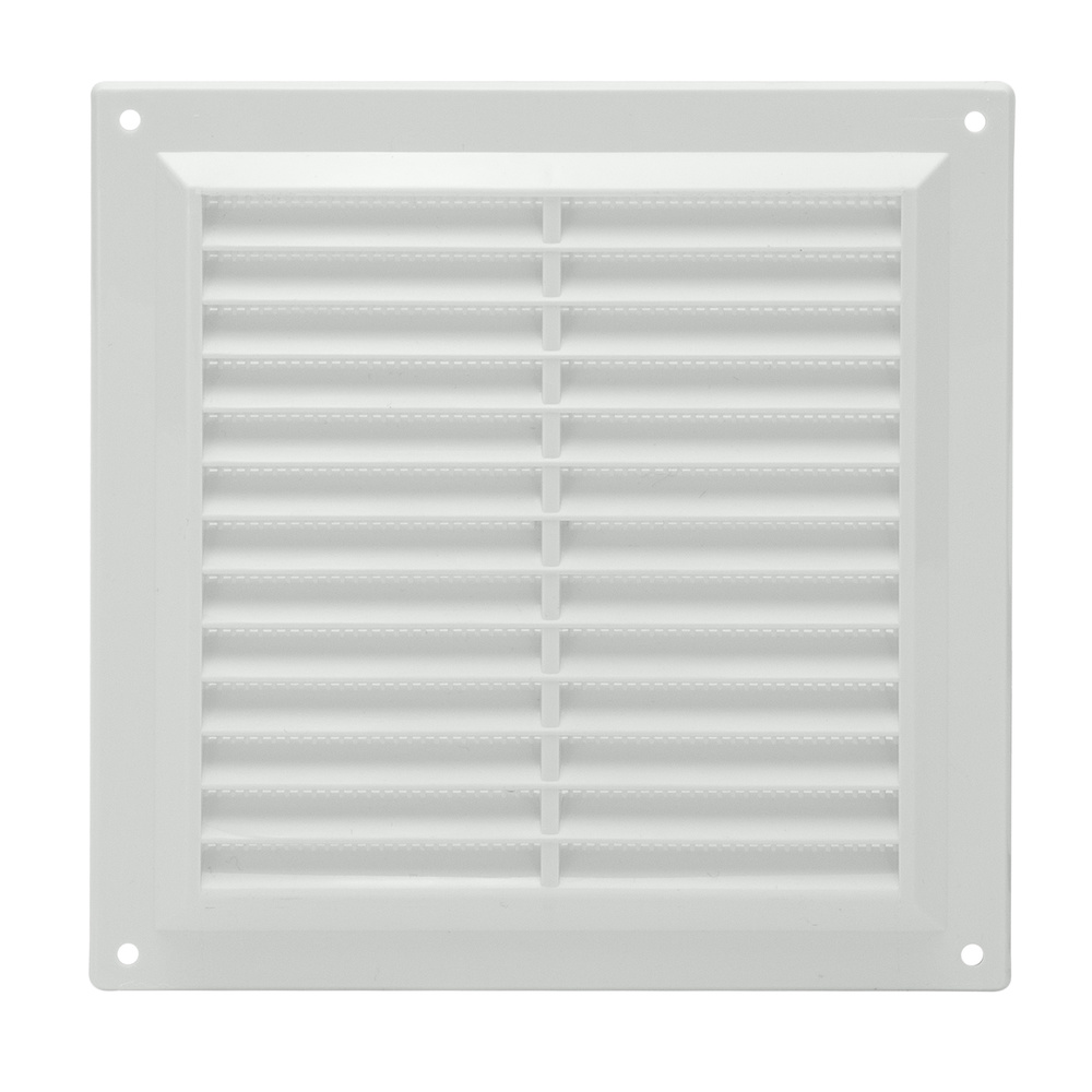 Rejilla Plastico Sobreponer Con Malla Posterior 20x20 cm. 