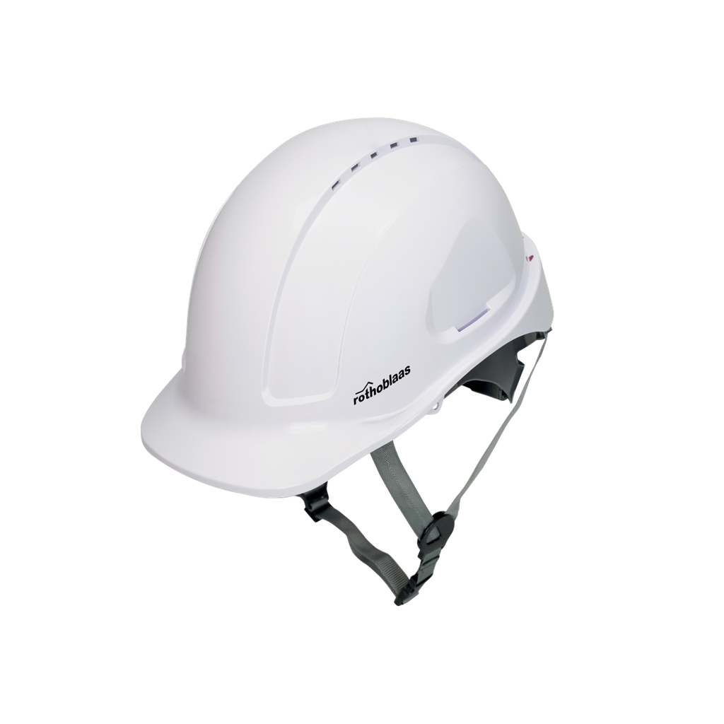 CASCO DE SEGURIDAD POP ROTHOBLAAS BLANCO PARA EL TRABAJO, LA INDUSTRIA Y LA CONSTRUCCIÓN