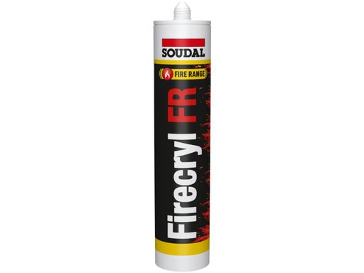 [FIRECRYLFR] UDS. CARTUCHO MASILLA ACRILICA INTUMESCENTE BLANCA FIRECRYL FR (310 ml)