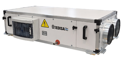 [OTER19H] UDS.RECUPERADOR OTER-19-H  2000 m3/h / 460 Pa
