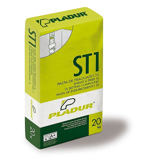 [SPP20ST1] UDS. SACO PASTA PLADUR ST1 (Fraguado 1 hora) X20KG