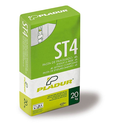 [SPP20ST4] UDS. SACO PASTA PLADUR ST4 (Fraguado 4 horas) X20KG