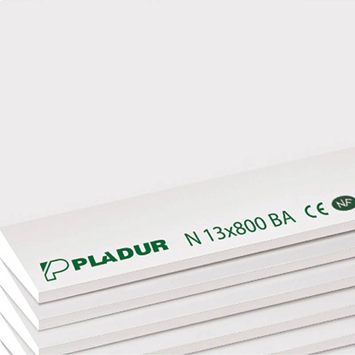 [N138002000] UDS. PLACA PLADUR N 13X800X2000 BA