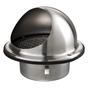 [MVM122BVSN] UDS. BOCA ACERO INOX Ø120 CON REJILLA ANTI-INSECTOS