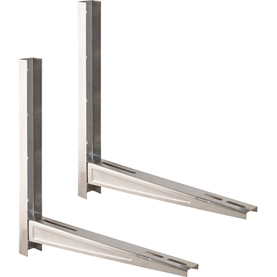 [SOAI450450] UDS. JUEGO SOPORTES SOLDADOS ACERO INOX AISI 304 450X450X1,5 MM.