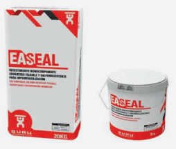 [IG60024] CUBO 3KG MORTERO IMPERMEABILIZANTE ELASTICO GURU EASEAL