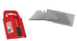 [23130] UDS. PAQUETE 10 HOJAS RECAMBIO CUTTER TRAPEZOIDAL 19mm.