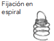 [FIJECLIPSE] UDS. FIJACION EN ESPIRAL PARA ROCKFON ECLIPSE