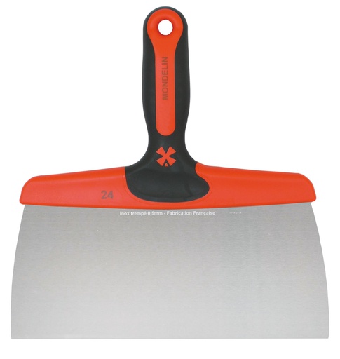 [223300] ESPATULA INOXIDABLE MONDELIN 10CM CON MANGO BIMATERIAL SOFT PREMIUM