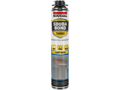 [SODABONDT] UDS. BOTE ESPUMA POLIURETANO SOUDABOND TURBO PARA PISTOLA (750 ml)