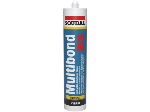 [MULTIBONDMS35] UDS. CARTUCHO POLIMERO MS SOUDAL MULTIBOND MS35 GRIS (290 ml)
