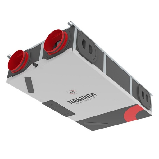 [NASHIRA200] UDS. RECUPERADOR VMC S&P NASHIRA 200 DOBLE FLUJO (200 m3/h)