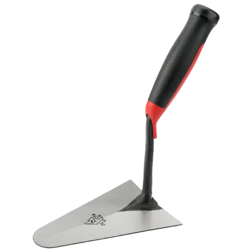 [TRF41BBM] Paleta Pro catalana con mango bimaterial para trabajos de albañilería 165 mm  