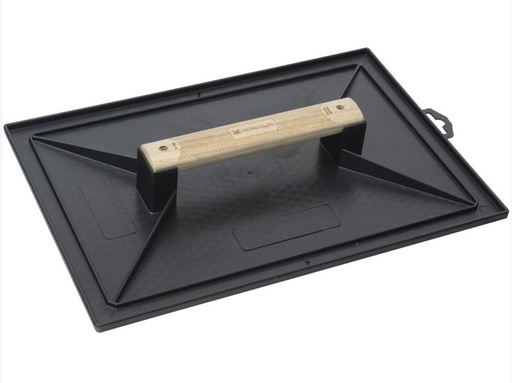 [313110] TALOCHA NEGRA MANGO MADERA MONDELIN (ESPARABEL) 26X35CM